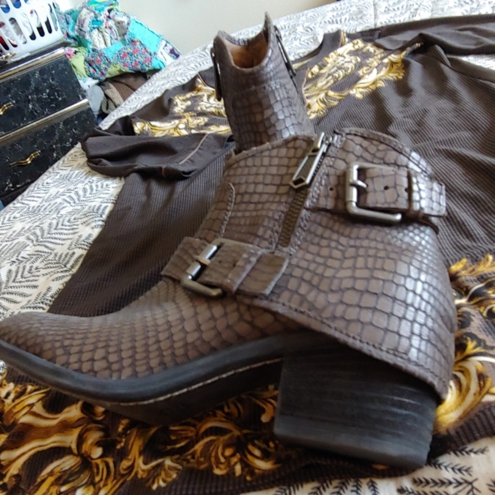 Dragons scale Moto boots - Picture 8 of 8